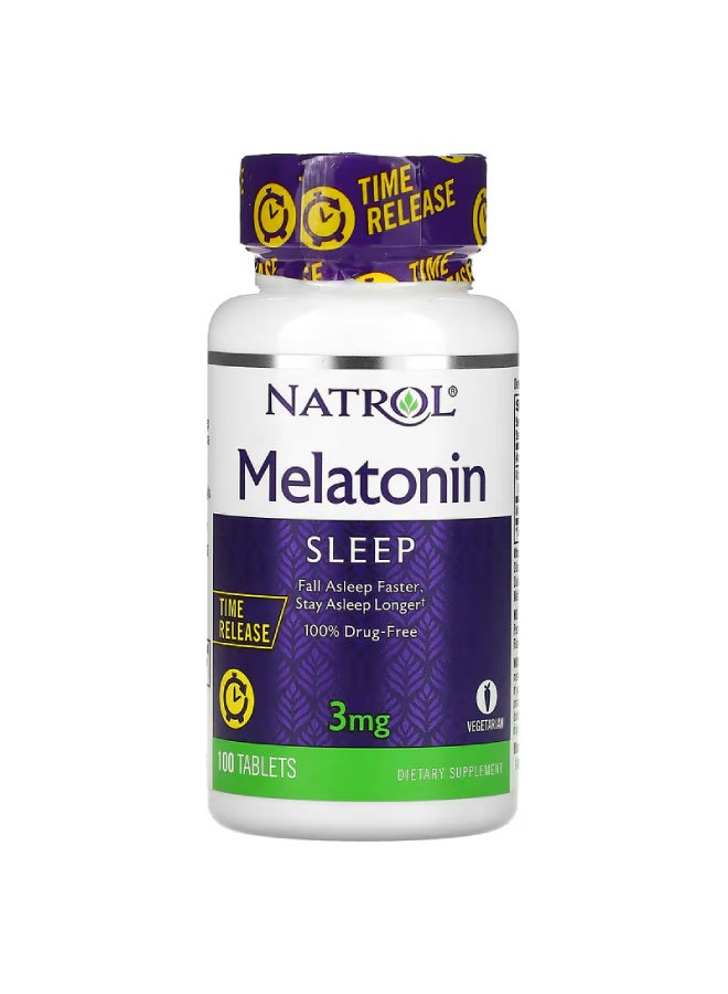 ناترول مكمل غذائي بالميلاتونين لدعم النوم - 100 قرص - Image 2